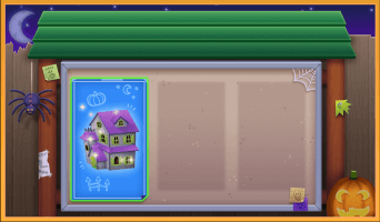 Main menu with just Haunted House float, and 2 empty slots